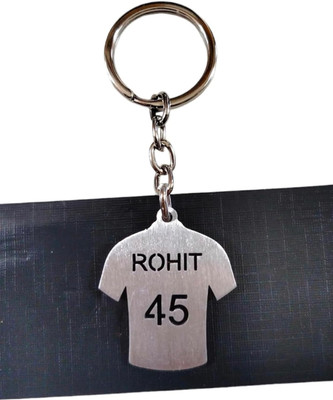 HappierYou Rohit Sharma cricket jersey Keychain | Hitman Keychain | Rohit 45 Keychain Key Chain