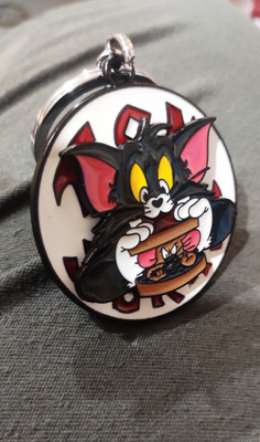 mik 360 DEGREE ROTATE TOM AND JERRY KEY CHAIN Key Chain