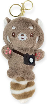 AMANVANI Cute Plush Keychain for Women Girls, Lovely Keychain Decorative Accessories Key Chain
