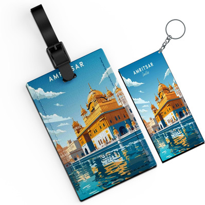Morons Amritsar Luggage Tag And Key Chain