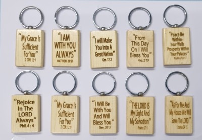 BLESSINGS Set Of 10 Christianity -3 Key Chain