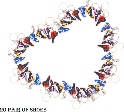 Newview SHOES SNEAKERS RUBBER KEYCHAIN PAIR OF 20 Key Chain