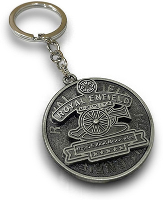 R BULLET Royal RE Bullet Classic Bullet Bike Brass Metal Keychains-65 Key Chain