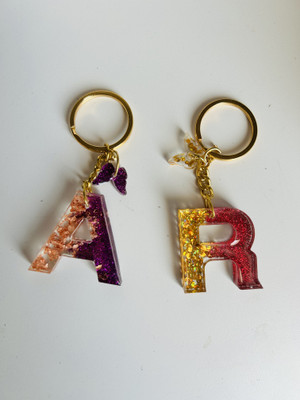 YARA CREATION A&R Purple&Red Combo Key Chain