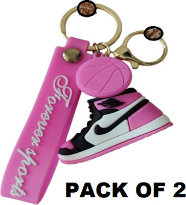 JUXEY PG-16 3D Premium Shoes Shape Unique Keychain Key Chain