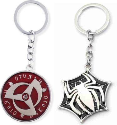 gtrp key Chain-Combo of Spider Rotating 2pes Key Chain