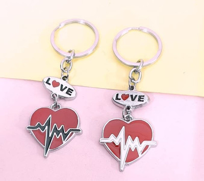 AMANVANI valentine's day gifts for girls & boys heart shape keychain for adult Key Chain
