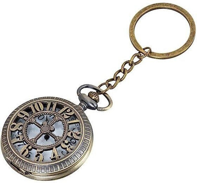 BBG NEW_Analog 1 to 12 theme pocket watch keychain for men & woman Key Chain