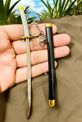 gtrp UNSHARPED Metal KATANA Keychain with cover - Multicolor Code95 Key Chain