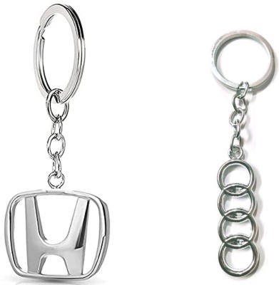 GSV Audi,HondaLogo silver metal Keychain best quality keychain Key Chain