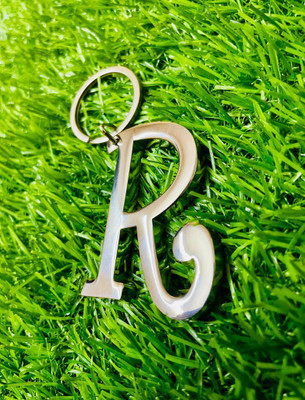GKM R alphabet high quality key ring heavy duty keychain for boys & girls Key Chain