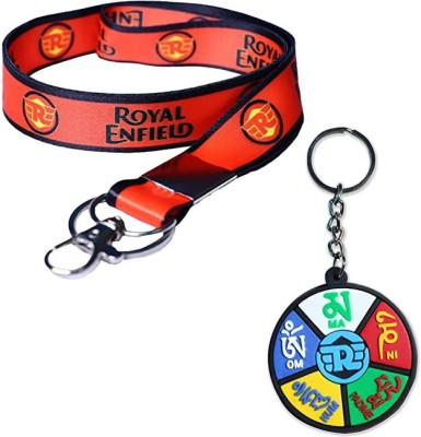 Meeko.com Royal Enfield PACK OF 2 Tibetan Ladakh Prayer Keychain Key Chain