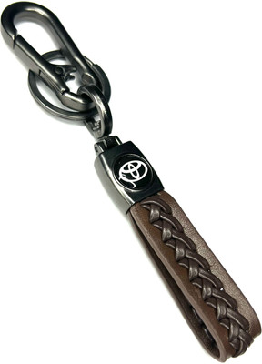 FLAMBE toyota car Brown Design Keychain Key Chain