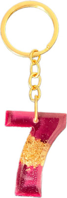 BLESSINGS Number 7 Resin Key Chain