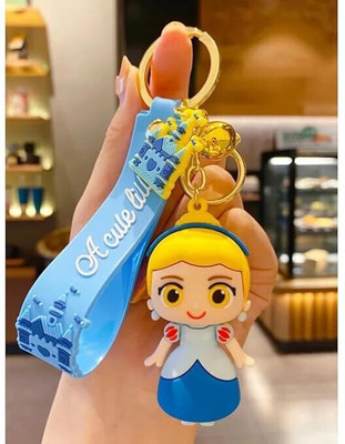 gtrp Cute Princess 3D | Keyring & Quirky Bag Charm 04-New287 Key Chain