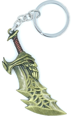 SCO God of War Blade of Chaos Metal Key chain Kratos Key ring for Gamers,Men & Women Key Chain