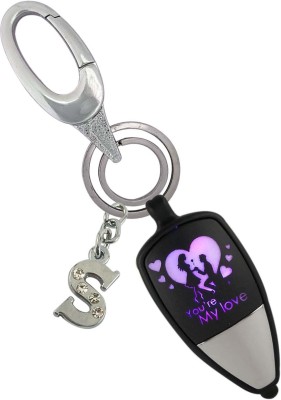SHOKY LOOKS You're My Love Attractive Light with S Letter Locking Lock Key Chain