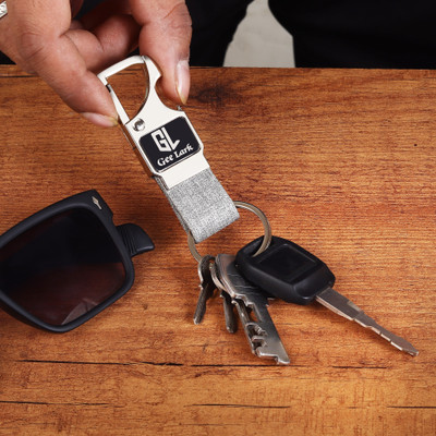 Geelark Premium Metal Keychain for Car Keys, Bike Keys, and Home Keys Key Chain