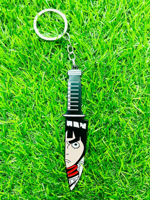 GKM Sarada Uchiha from Naruto premium quality katan theme designed metal keychain Key Chain