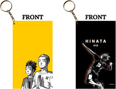 Hariyaali Enterprises LLP Haikyu!! TANAKA AND NISHINOYA MADE FOR EACH OTHER Unique Style 2 pcs Combo Key Chain