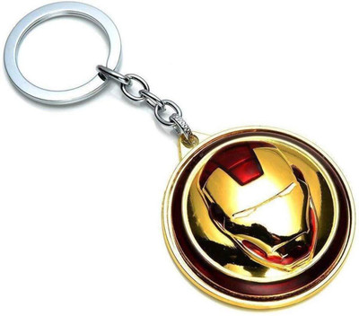 LKA Iron-man Rotating Spinner Keyring Keychain Key Chain