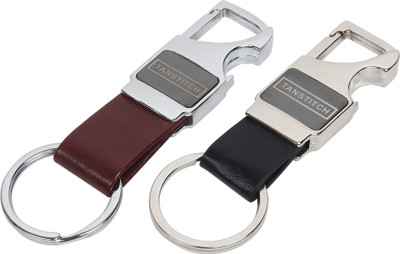 TANSTITCH KR-28-BLACK& BROWN-COMBO Key Chain