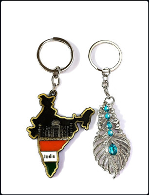 Meeko.com omg & india map key chain 7n-A Key Chain