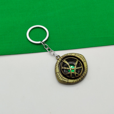 DOKCHAN Avengers Super hero Metal Doctor Strange eye of agamotto keychain | Key ring Key Chain