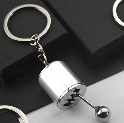 GKM 6 Speed Model Gear Box Keychain Manual Transmission Gearbox Shift Lever (Type-4) Key Chain