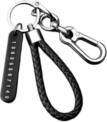 valsheri Keychain Anti Lost Car Keychain with Phone Number Pendant Universal Car Keychain Key Chain