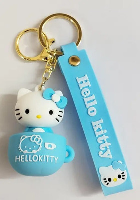 neze NZ Best Trendy Kitty Bike premium 3D keychain for bikes & cars Key Chain Key Chain