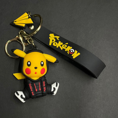 sky enterprises 3D pikachu Multi colour pack 1 Key Chain