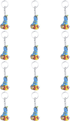 BLESSINGS Set Of 12 Krishna C Key Chain