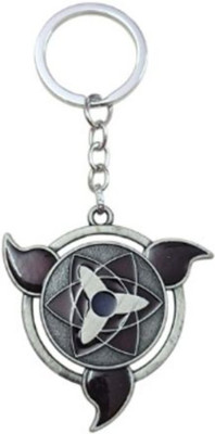 PEARLISH Naruto (Silver) 360 Degree Rotating Keychain Y-1 Key Chain