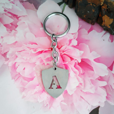 Sullery English Alphabet Initial Charms Letter Initial A Alphabet SulleryKey202255 Key Chain