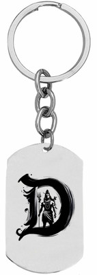 Sullery Stainless Steel Alphabet Letter Keychain Initial CharmSullery2025449 Key Chain