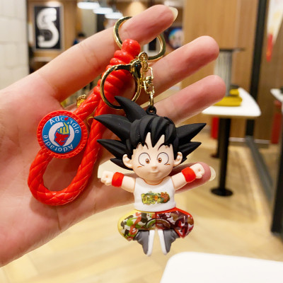 GINOYABROTHERS Action Character 3D Rubber Silicone Key Chain
