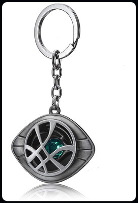 gtrp Keychain-Doctor Strange Infinity silver time Stone Key Chain