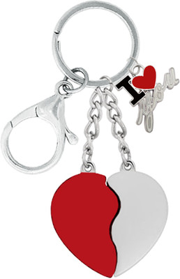 MGP FASHION Couple Valentine Day Special Gift Broken Heart Keyring I Love You Key Chain