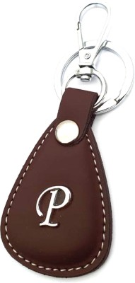 VS Club P_LETTER_KEYCHAIN_BROWN Key Chain