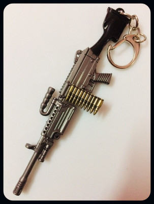 gtrp Preminum Metal Carabiner Pubg Keychain(Silver)-A Key Chain