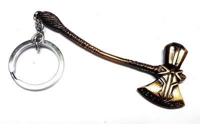 gtrp keychain-Thor's Hammer Version Full Metal Antique Copper Key Chain