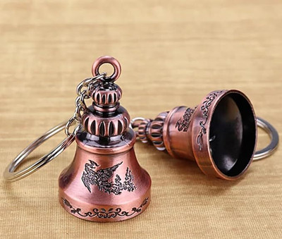 RHINETOYS Guardian Angel Bell For Bike Tibetan Good Luck 1 Pcs Key Chain