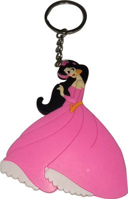 New Dimension Store Dual side view Keychain of Cute Girl, Attractive Color Key Chain