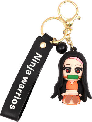 RainSound PVC Anime Demon Slayer Nezuko Kamado 3D Key Chain