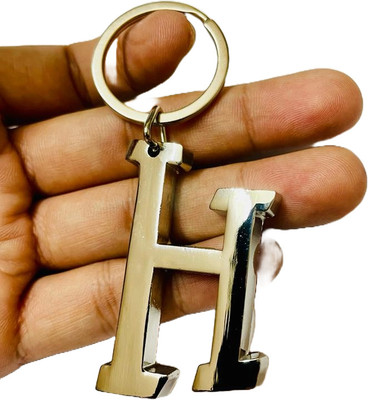 GKM Trendy Alphabet H high quality heavy latest design keychain for cars/bikes Key Chain