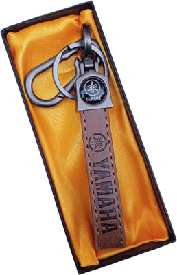 Keychain Trades yamaha keychain leather keychain bike and cars keychain with metal finish Key Chain