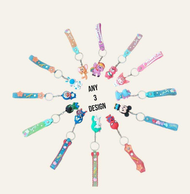 Dolphin52 3 MIX DESIGN Key Chain