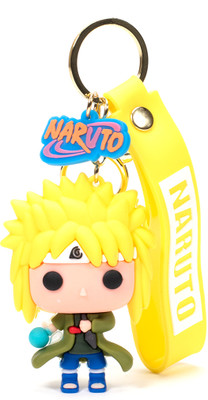 Daiyamondo Naruto Anime Broad Kakashi Silicon 3D Keychain For Bag Charm Bike Car Keychain Key Chain