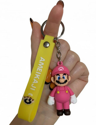 Syshri Adorable Cartoon 3D Silicone Keyring | Cute Kids Keychain Gift Option Key Chain